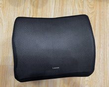 Load image into Gallery viewer, Learan cushion, extra-thick back cushion -19 X 17.5 X 4 inch gel memory foam cushion with handle non-slip bottom-wheelchair office chair pain relief coccyx cushion