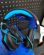 Load image into Gallery viewer, LC&HTWL gaming headset, 7.1 surround sound, head-mounted wired headset, flip mute microphone, PC (artificial leather)