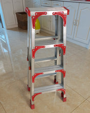 Load image into Gallery viewer, WOA WOA Ladder , Folding Step Stool with Anti-Slip Wide Pedal