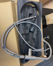 Load image into Gallery viewer, Sunfee Faucet ,with Pull Down Sprayer Brushed Nickel, High Arc Single Handle Kitchen Sink Faucet with Deck Plate, Commercial Modern rv Stainless Steel Kitchen Faucets