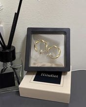 Load image into Gallery viewer, Hilufiet Earrings,14K gold plated clip fashion Earring bag, hypoallergenic