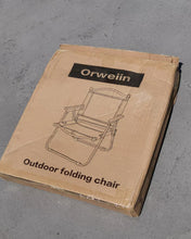 Load image into Gallery viewer, Orweiin Outdoor Folding Chair, Portable Camping, Fishing Beach Chair