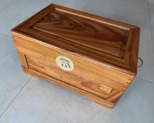 Load image into Gallery viewer, Wooden Storage Box -Sturdy Wood Box for office or home - Chic Memory Keepsake Box - Versatile Decorative Box - Gift Ready Stash Boxes