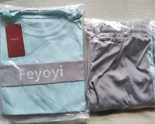 Load image into Gallery viewer, Feyoyi Sportswear, Men's Compression Pants Shirt Top Sleeve Jacket Athletic Sets Gym Clothing Mens Workout