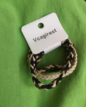 Load image into Gallery viewer, Vcagirest Hair Bands,Girls Nonslip Grip Braided Headbands Teens Sports Hair Elastic Bands