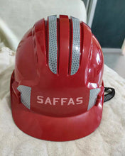 Load image into Gallery viewer, SAFFAS Safety Helmets, for Construction Helmet, Fully Adjustable, with ABS material