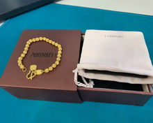 Load image into Gallery viewer, PHUSARKEY L. Gold Bead Bracelet for Women, 18 Karat Gold Jewelry Gifts for Her