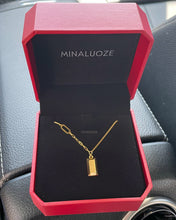 Load image into Gallery viewer, MINALUOZE Pendant Necklace for Women, Fashion Jewelry, 14k Gold-Plated Brass