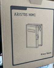 Load image into Gallery viewer, Aristoshome Key Lock Box Wall Mount,Lock Box for Keys Storage, Homes, Property, Hotels, Business (Gray)