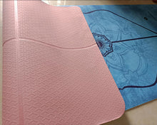 Load image into Gallery viewer, LIORCE Yoga Mat-Classic 1/4 inch thick professional yoga mat, environmentally friendly non-slip fitness exercise mat, exercise mat with straps, suitable for yoga, Pilates and floor exercises