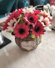 Load image into Gallery viewer, Tiokkut plastic artificial flower blue, artificial flower silk flower home decoration party wedding