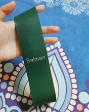 Load image into Gallery viewer, Balman yoga belt, fitness elastic belt, 208 cm long arm muscle stretching elastic rope indoor, yoga shaping latex ring auxiliary belt