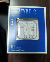 Load image into Gallery viewer, Merrytech Wired Headphones-In-Ear Type-C Socket Headphone Noise Isolation No Tangle HiFi Bass Stereo Built-in Microphone