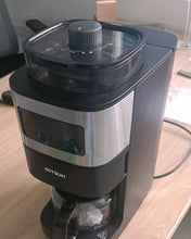 Load image into Gallery viewer, OOTSUN coffee machine, coffee pot with timer and glass pot, brewing intensity control, heat preservation, brew pause, coffee machine with permanent coffee filter basket, anti-drip system