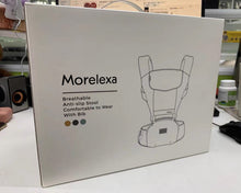 Load image into Gallery viewer, Morelexa All-Position Baby Carrier for Newborn to Toddler with Lumbar Support (7-45 Pounds), Pure Black