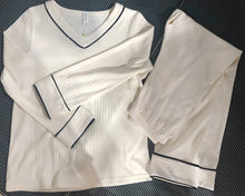 Load image into Gallery viewer, TJCosly pajamas,Anjue Pajamas Set Long Sleeve Sleepwear for Womens Button Down Nightwear Soft Pj Lounge Sets