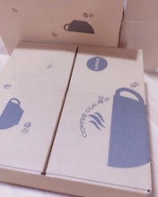 Load image into Gallery viewer, LvMiHOME coffee cup-ceramic coffee, tea or chocolate cup-4 trays, 4 handle coffee cups, 1 tall mug with espresso spoon