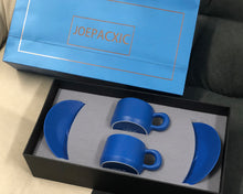 Load image into Gallery viewer, JOEPACXIC Coffee Mugs Set of 2,Modern Coffee Mugs Set With Handle For Tea,Latte