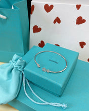 Load image into Gallery viewer, ANONYMEX bracelet, exquisite artificial pearl zircon rhinestones, fashionable open sleeves, platinum-plated bracelets, women's bracelets