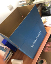Load image into Gallery viewer, SLEEPARAKEET carton, flat cardboard box, carton used for packaging and mailing, 15.5 inches long x 13.75 inches wide x 10.5 inches deep (5 pieces)