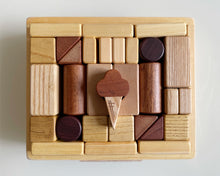 Load image into Gallery viewer, Motouren Toy Building Blocks, Wooden Toy Building Blocks-Geometric Wooden Blocks for Boys and Girls