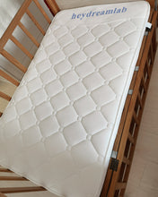 Load image into Gallery viewer, heydreamlab mattress, level 2 breathable crib mattress-chemical-free, double firm natural mattress with removable washable protective cover