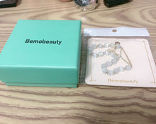 Load image into Gallery viewer, Bemobeauty Bracelet,8mm Gorgeous Semi-Precious Gemstones Round Beads Energy Power Crystal Reiki Healing Elastic Stretch Bracelet for Women Gifts