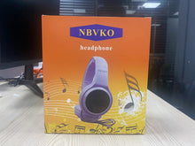 Load image into Gallery viewer, NBVKO Corded Headphones Over Ear Headphones for Home and Gaming - Lightweight, Portable, Cushioned Earcups, and Adjustable Headband