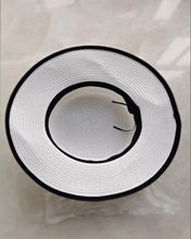 Load image into Gallery viewer, SONMONY sun hat, straw fedora hat, beach hat, fine woven women