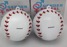 Load image into Gallery viewer, Confetti boom Gender Secret Baseball,Gender Reveal Party Baseball Set - Birth Announcement Base Ball Game Kit - 2 Baseballs 1 Pink & 1 Blue Ball - Baby Boy or Infant Girl Surprise