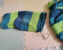 Load image into Gallery viewer, Seeye hammock,Camping Hammock Single & Double Portable Hammock Ultralight Nylon Parachute Hammocks with 2 Hanging Straps for Backpacking, Travel, Beach, Camping, Hiking, Backyard