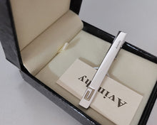 Load image into Gallery viewer, Avinchy tie clip, men's silver metal simple tie tie buckle clip, the best Christmas gift
