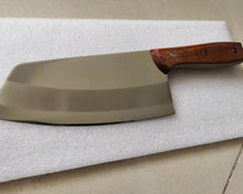 Load image into Gallery viewer, Long-tail cat kitchen knife, chopper-Chinese chef's knife-stainless steel kitchen knife-wooden handle-7 inches