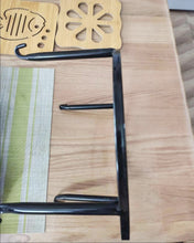 Load image into Gallery viewer, saqqob Planters Basket Art Flower Pot Holders Plant Iron Racks Fence Planters