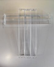 Load image into Gallery viewer, tinctor storage rack, plastic storage storage rack, 5-compartment storage container, can be assembled and disassembled, transparent