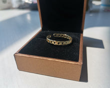 Load image into Gallery viewer, TMEEIHNSS 14K Gold Plated  Ring Braided Gold Plated Ring