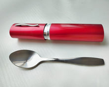 Load image into Gallery viewer, Himirt Stainless Steel Flatware ,Eating Utensils Include Spoon, Mirror Polished