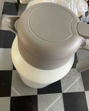 Load image into Gallery viewer, DOQAUS thermos flask, 68 oz stainless steel insulated coffee maker/double wall airless bottle/12 hours heat preservation/2 liter tea, water and coffee dispenser