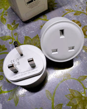 Load image into Gallery viewer, Koersted Electric Plug, Portable Fire Resistant 3-Pin Grounded Socket Adapter