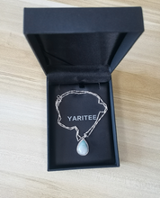 Load image into Gallery viewer, YARITEE necklace,Sterling Silver Gemstone Solitaire Pendant Necklace for Womens