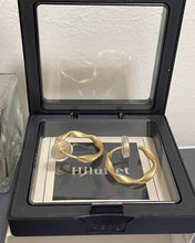 Load image into Gallery viewer, Hilufiet Earrings,14K gold plated clip fashion Earring bag, hypoallergenic