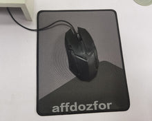 Load image into Gallery viewer, affdozfor mouse pad,Mouse Pad with Stitched Edge, Water-Resistant, Premium-Textured Mouse Mat, Non-Slip Rubber Base Mousepad for Laptop, Computer & PC,  (Black)