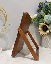 Load image into Gallery viewer, FFowcye Mirror,Wood Framed Mirror Enhances Your Farmhouse Decor – The Perfect Addition To Your Bedroom, Bathroom Or Entryway