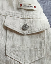 Load image into Gallery viewer, balabila bong vest, women's detachable hoodie denim vest button vest old jacket