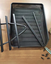 Load image into Gallery viewer, COMFYROOM desktop file organizer for office home, paper mesh office supplies desk organizers with drawer and accessories