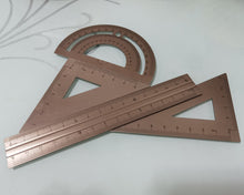 Load image into Gallery viewer, XEVFITN Drawing ruler ,Multifunctional Rotating Angle Circle Complex Pattern Quick Template Drawing Ruler Kids Adult Designer Drawing Gift