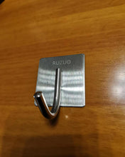 Load image into Gallery viewer, RUZUO metal hook,Large Adhesive Hooks, Waterproof and Rustproof Wall Hooks for Hanging Heavy Duty
