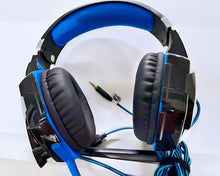 Load image into Gallery viewer, LC&HTWL gaming headset, 7.1 surround sound, head-mounted wired headset, flip mute microphone, PC (artificial leather)