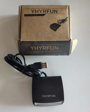 Load image into Gallery viewer, YHYRFUN Smart Chip Card Reader, CAC Smart Card Reader + SDK Kit, Mac OS, Win, Linux (Black) Compatible