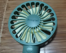 Load image into Gallery viewer, Bongtai portable electric fan with USB rechargeable operation electric fan, suitable for outdoor travel, etc.